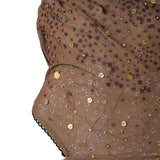 VENUSIA - Cut-out and bead-embellished maxi dress