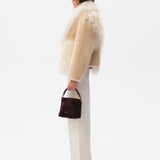 VIENNA - Oversized shearling jacket