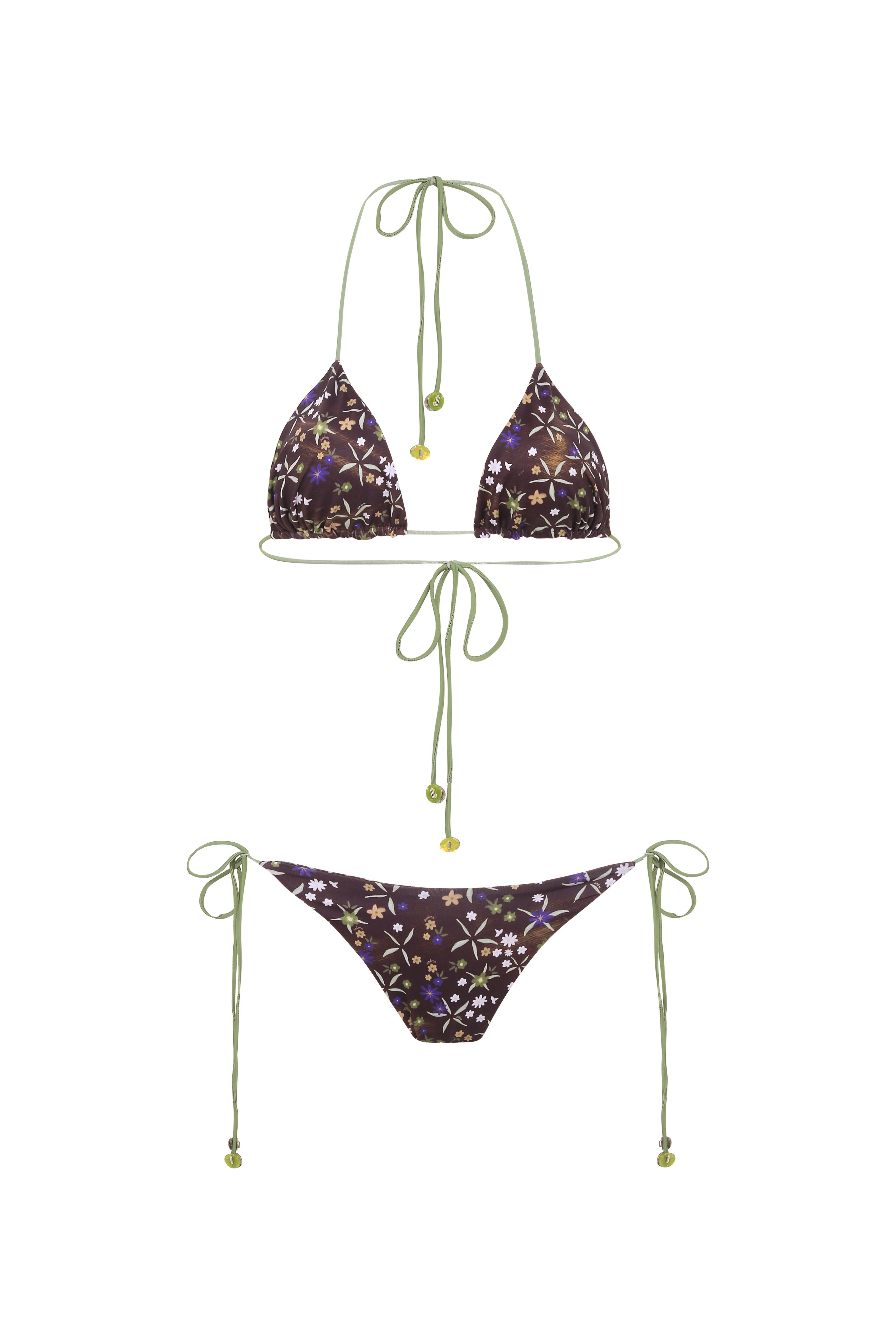 ROM - Tie-detailed low-rise bikini briefs