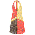 SULIENS - Printed wide-leg playsuit with open back
