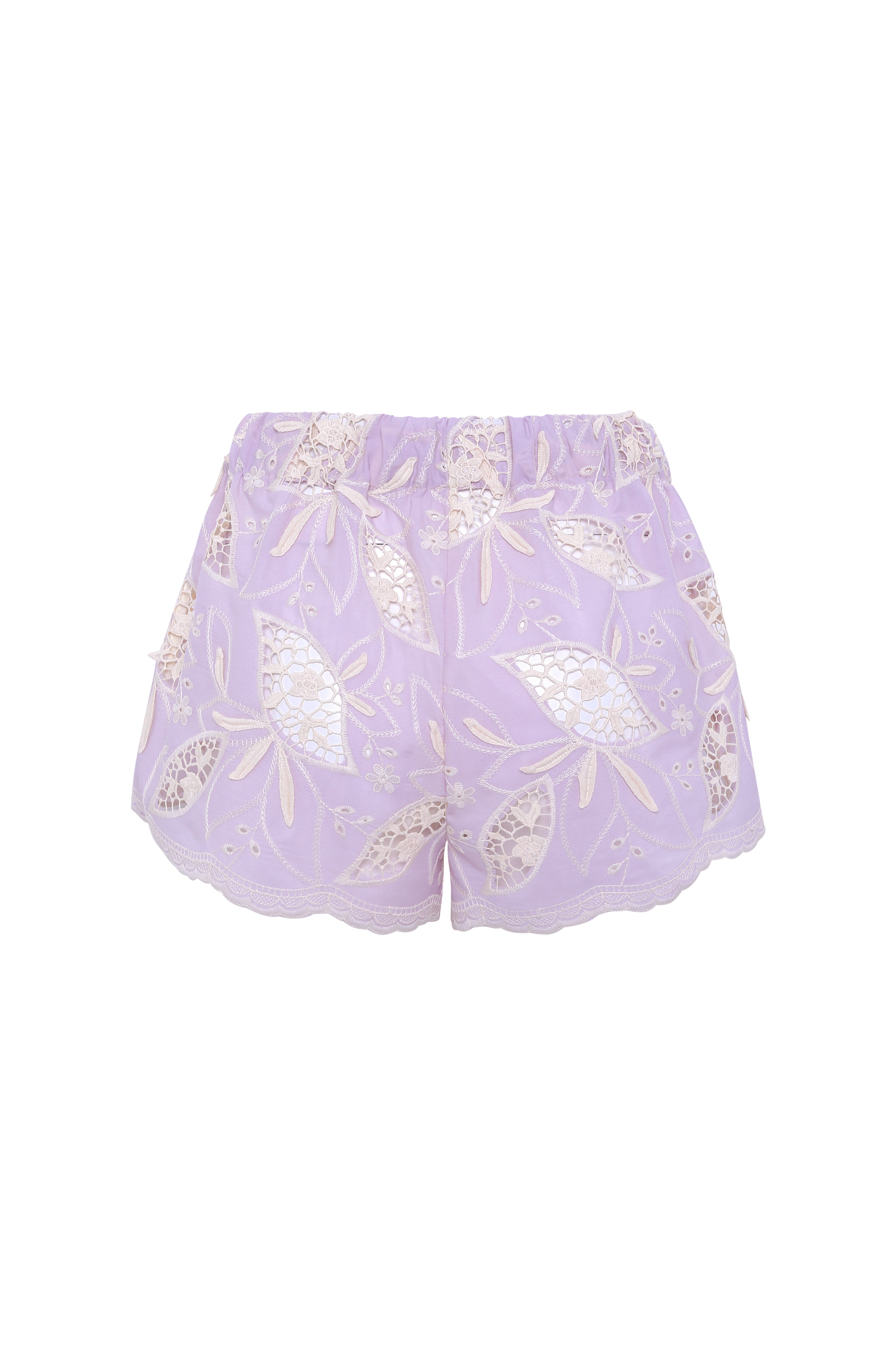 SHOL - Bow detailed mini shorts