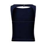 ZELNA - Fitted jersey top with stud details
