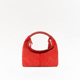 MINI GALIA - Mini tote bag with woven handle and removable tassel charm