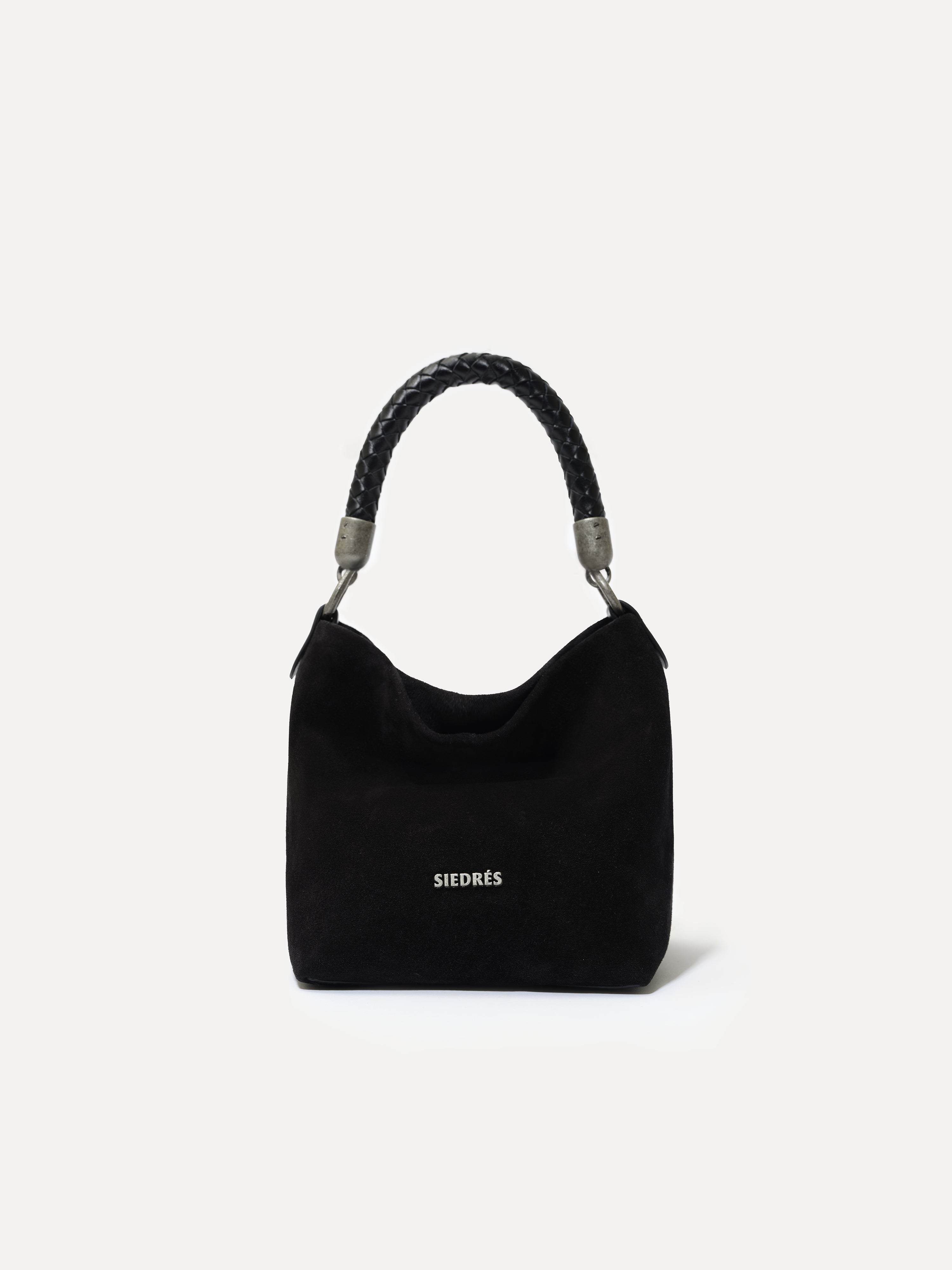 MINI SIERRA - Mini handbag with woven top handle