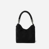 MINI SIERRA - Mini handbag with woven top handle