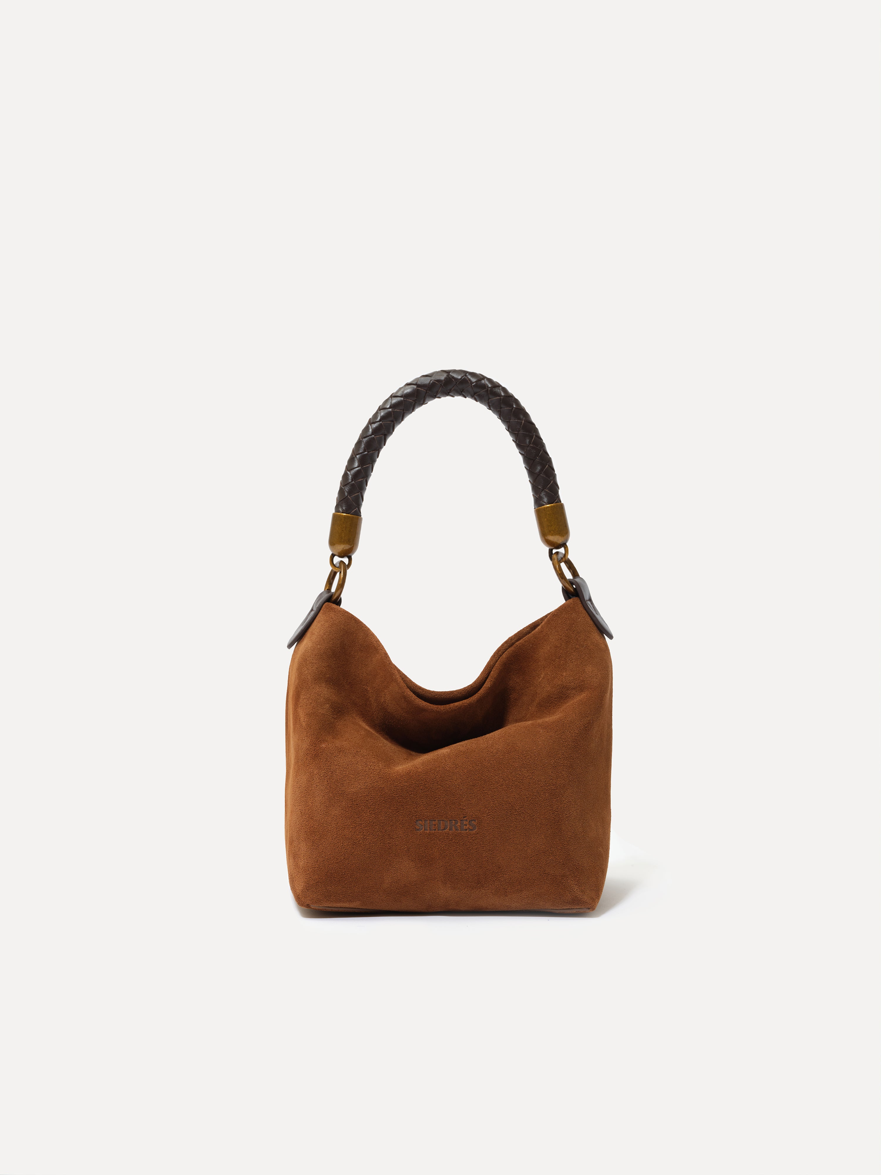 MINI SIERRA - Mini handbag with woven top handle