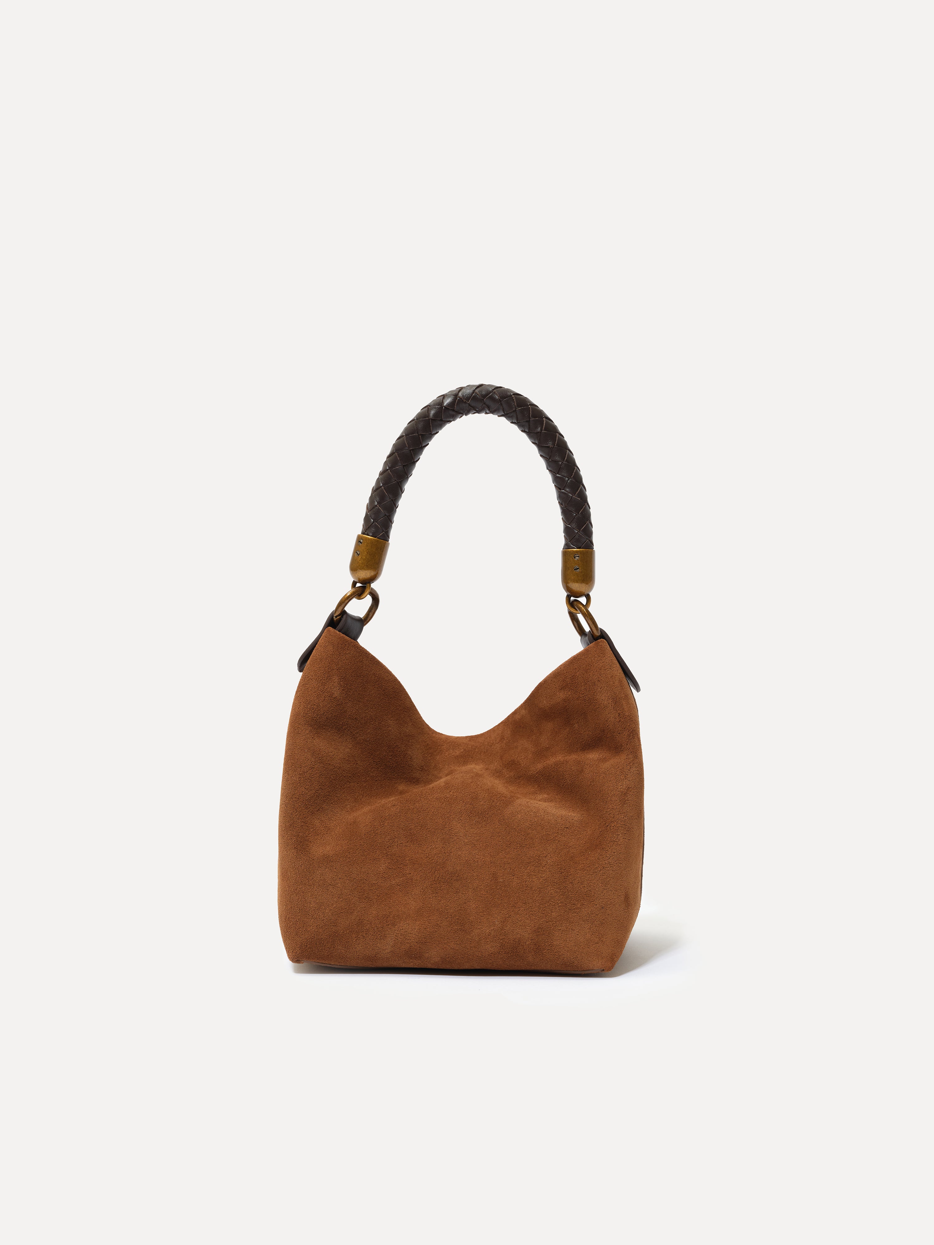 MINI SIERRA - Mini handbag with woven top handle