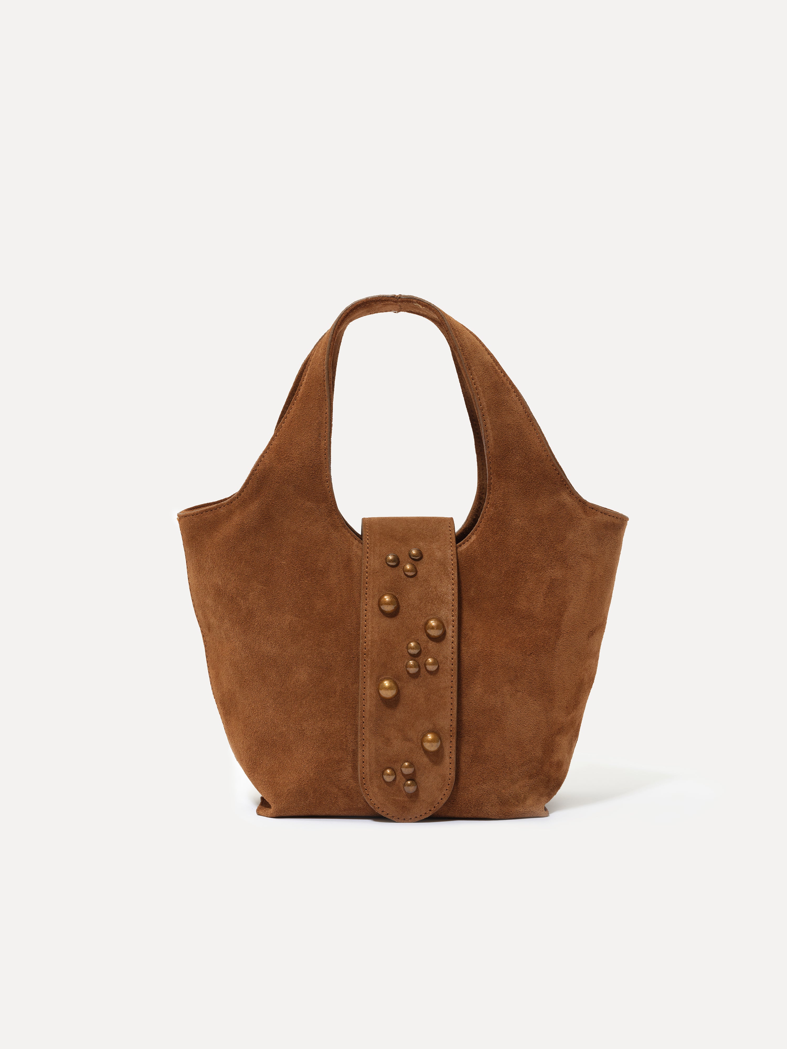 LEA - Mini studded tote handbag