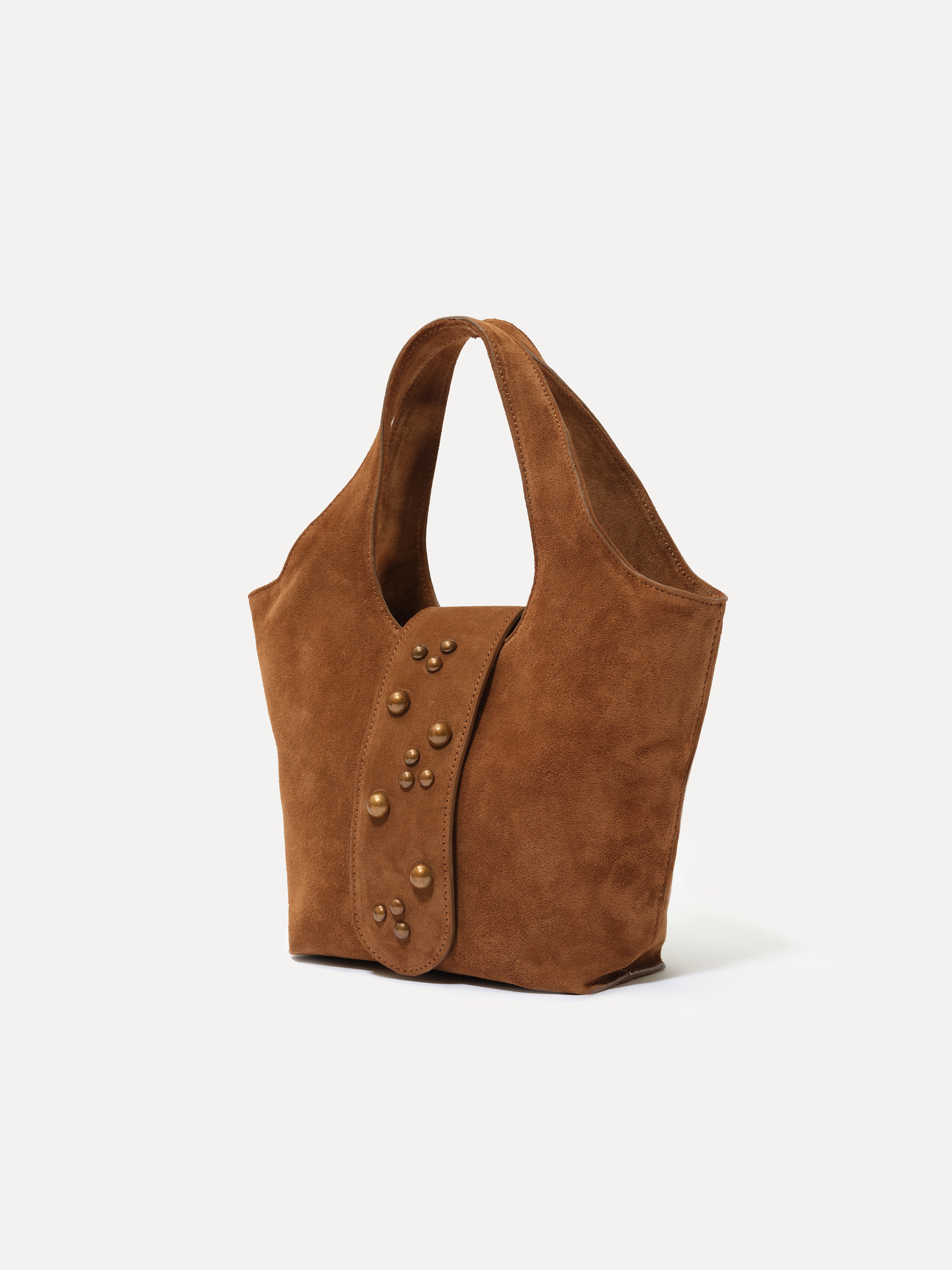 LEA - Mini studded tote handbag