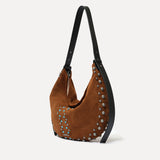 MONA - Studded hobo bag with adjustable strap