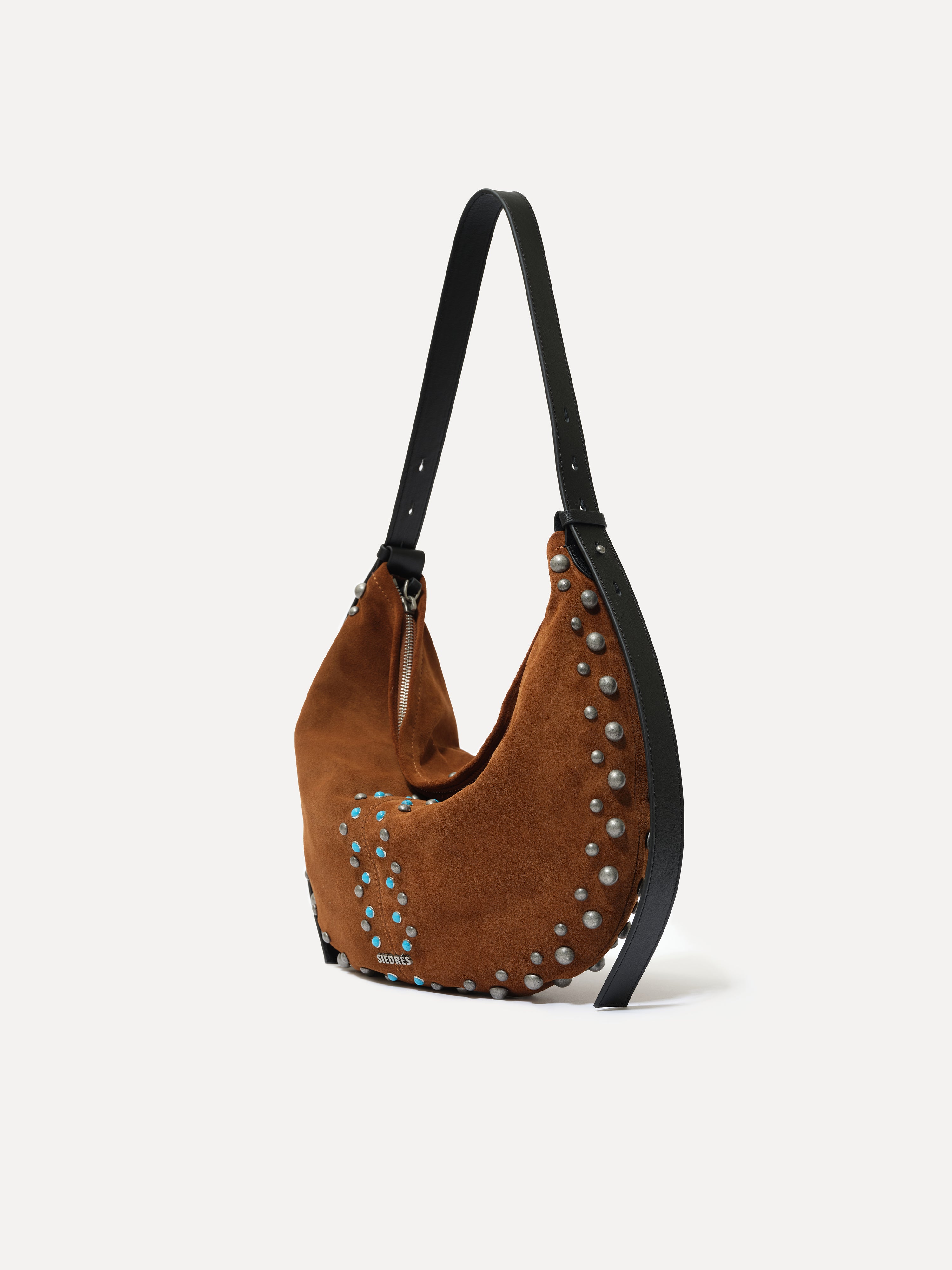 MONA - Studded hobo bag with adjustable strap