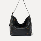 SIERRA - Large studded tote bag with adjustable strap