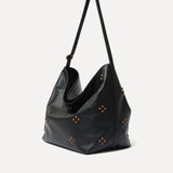 SIERRA - Large studded tote bag with adjustable strap