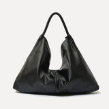 GALIA - Oversized tote bag with woven handle and removable tassel charm