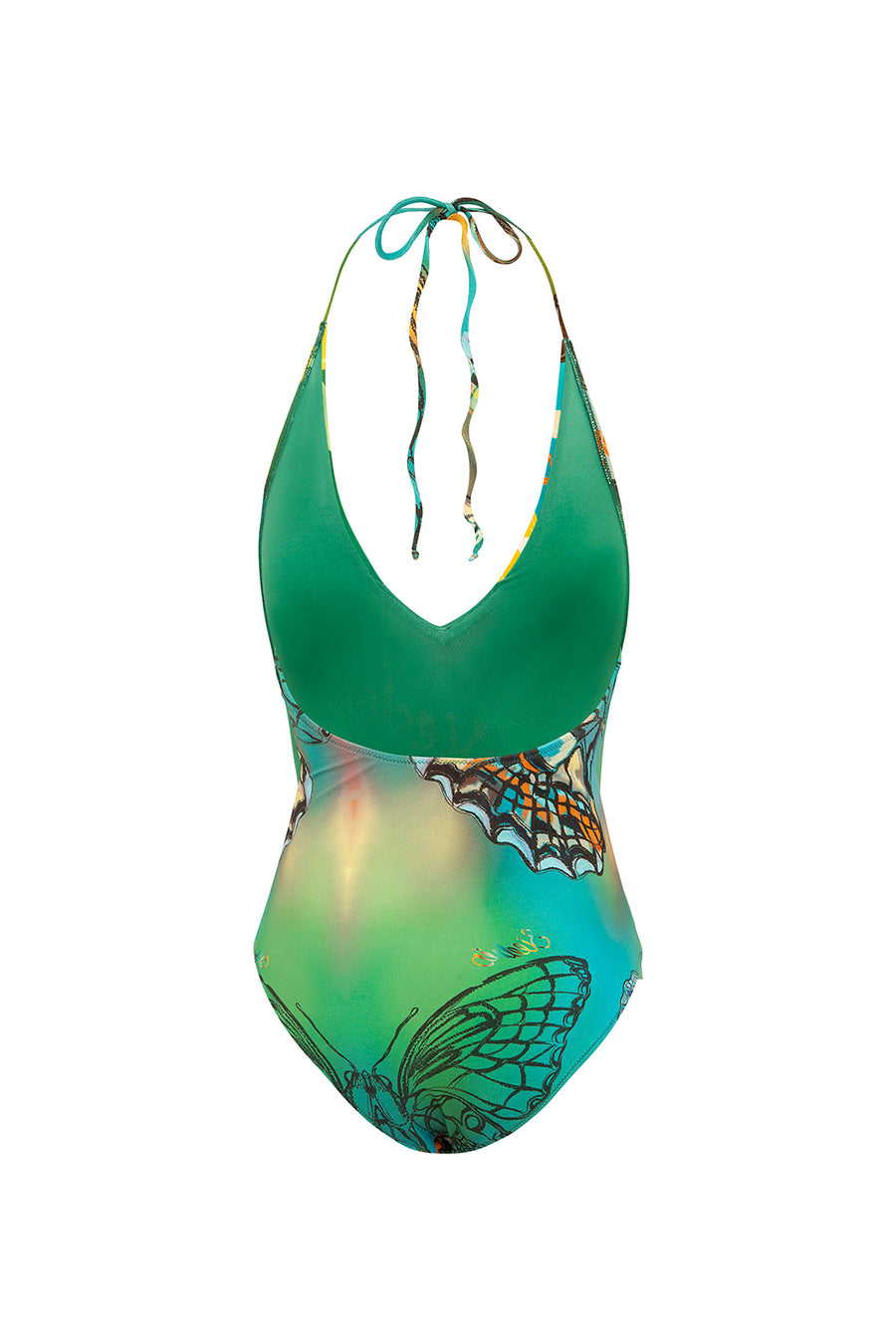 JAMI - Butterfly v-neck swimsuit